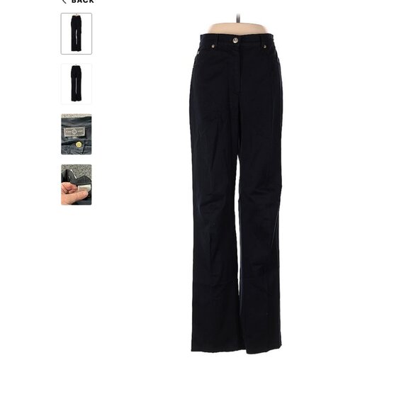 St. John Sport Size 4 Dress Pants Denim - Picture 1 of 5